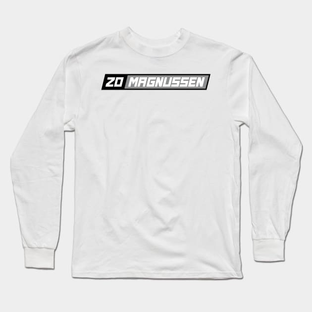 Kevin Magnussen 20 F1 Driver Long Sleeve T-Shirt by petrolhead